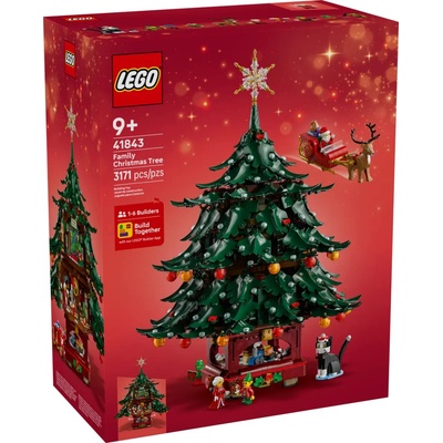 LEGO® ICONS 41843 Rodinný vianočný stromček