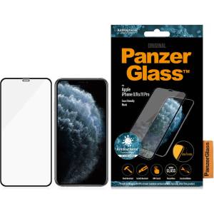 Panzer Стъклен протектор PanzerGlass за Apple iPhone X/Xs/11 Pro CaseFriendly - Черен