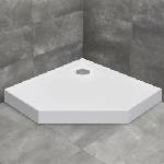 Radaway Петоъгълно душ корито Radaway Doros PT Compact 80x80 см бял акрил (SDRPT8080-05)