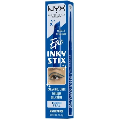 NYX Professional Makeup Gelová oční linka Epic Inky Stix 08 Turbo Teal 0,1 g