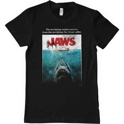 Jaws Washed Poster t-shirt