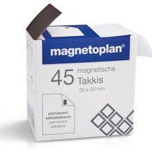 Magnetoplan Samolepící magnety Takkis 45 ks