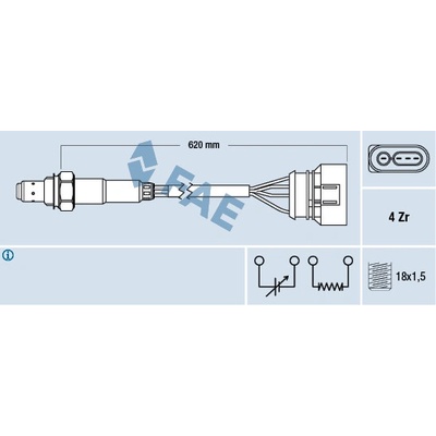Lambda sonda FAE 77131