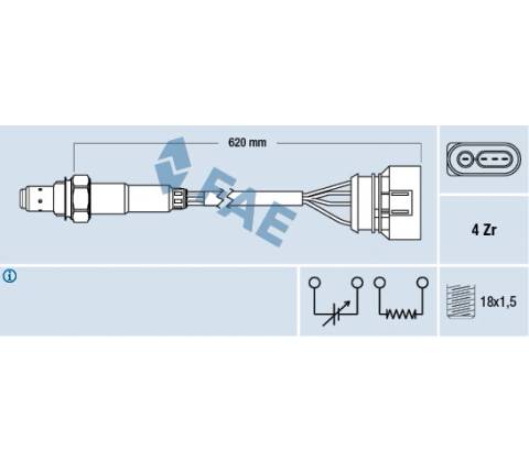 Lambda sonda FAE 77131