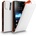 Sony Xperia S LT26I Flip Калъф Бял + Протектор