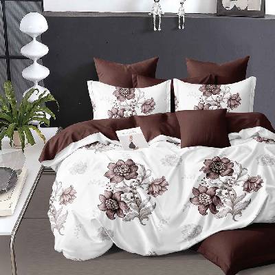 EmonaMall Двулицево спално бельо EmonaMall, 6 части - Модел S19048 (S19048-12000d)