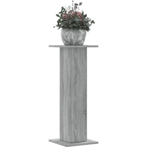vidaXL Стойки за растения 2 бр сив сонома 30x30x80 см инженерно дърво (3307869)