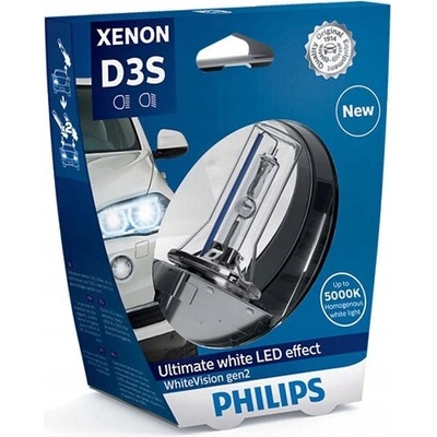 Žárovka dálkového světla PHILIPS Xenon WhiteVision gen2 42403WHV2S1