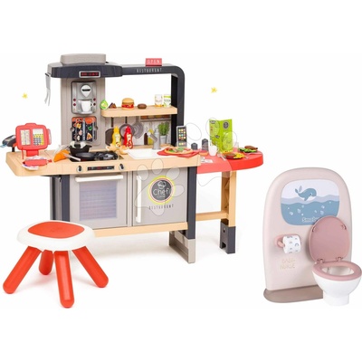 Smoby Set reštaurácia s elektronickou kuchynkou Chef Corner Restaurant s umývadlom od 18 mes do 5 rokov ako Darček
