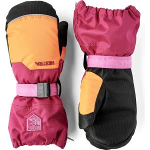 Hestra Ръкавици Hestra Baby Zip Mitt Gloves - Orange / Orchid - размер 3 (EU) (202-8720-0313)
