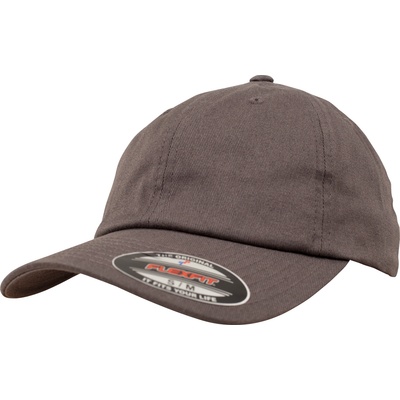 Urban Classics Шапка с козирка Flexfit Cotton Twill Dad Cap darkgrey S/MUB-6745-00094 - Черен, размер S/M