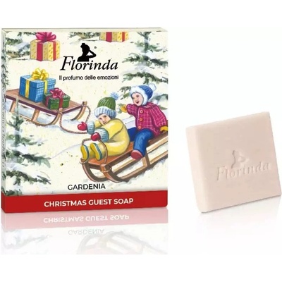 Florinda Vánoční dárkové balení mýdel Gardenia 4x25 g
