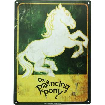 Abysse Corp Метален постер ABYstyle Movies: The Lord of the Rings - Prancing Pony (ABYPLA030)