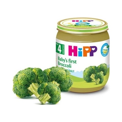 Hipp БИО пюре Броколи 4м+ 125г