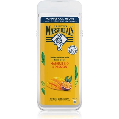 Le Petit Marseillais Mango BIO & Passion Fruit нежен душ гел 650ml