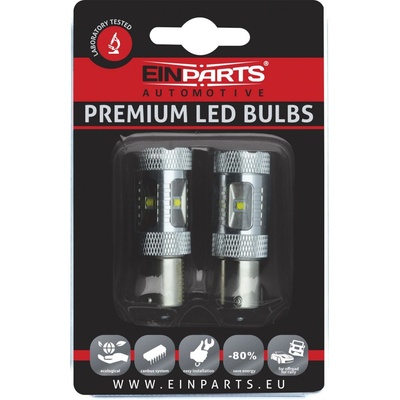 EINPARTS P21W LED žiarovky 30W 6000K - EPL74