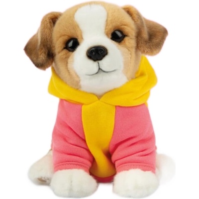 Studio Pets Плюшена играчка Studio Pets - Куче Джак Ръсел със суитшърт, Джаки, 23 cm (6221)