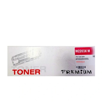 Compatible КАСЕТА ЗА HP Color Laserjet PRO 4202/MFP 4302 - HIGH CAPACITY - Magenta - /220X/ - W2203X - PN HT-W2203XM - NEOMAX (HT-W2203XM)