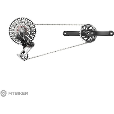 SRAM XX Eagle AXS T-Type sada, 32T, 10-52T, 1x12