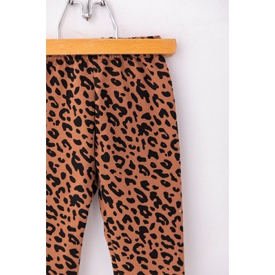 Lily Grey Thermo legíny Lily Grey leopard hnědý