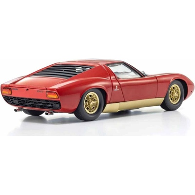 Kyosho Lamborghini Miura P400 1968 Red-Gold 1:18
