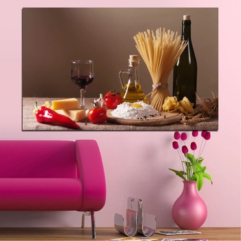 Vivid Home Декоративни панели Vivid Home от 1 част, Украса, PVC, 100x65 см, №0081