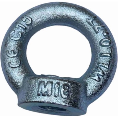 Závěsné oko s maticí M12, DIN 582, Zn. – Sleviste.cz