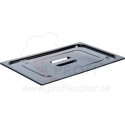 STALGAST GN pokrievka 1/1, čierný polykarbonát