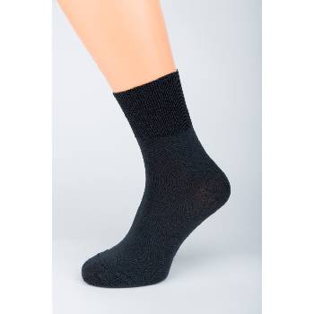 Gapo pánské ponožky Zdravotní ELASTAN 1. 2. Černá