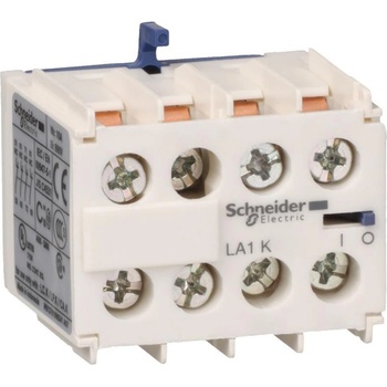 Schneider SE Блок помощни контакти TeSys K 4NC винтови клеми - LA1KN04 (LA1KN04)