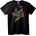 NOONEBRAND Тениска Цветен Племенен Вълк - XS, Black