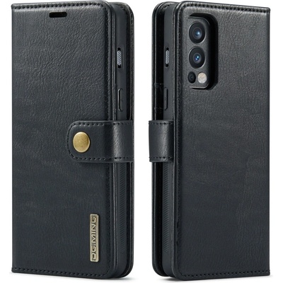 Púzdro DG.MING Peňaženkové 2v1 OnePlus Nord 2 5G čierne