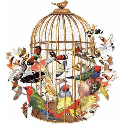Galison Bouquet of Birds 750 dielov