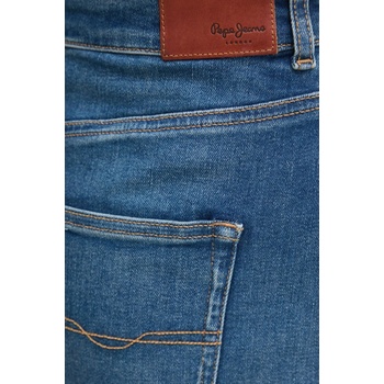 Pepe Jeans Дънкова пола Pepe Jeans MIDI SKIRT HW в синьо среднодълга с кройка тип молив PL901186IA0 (PL901186IA0)