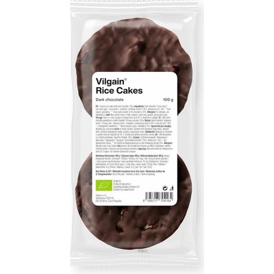 Vilgain Ryžové chlebíčky BIO horká čokoláda 100 g