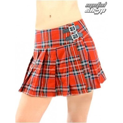 Black Pistol sukňa Buckle Mini Denim