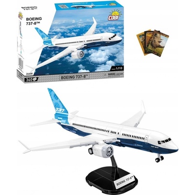 Cobi 26608 dopravné lietadlo Boeing 737-8