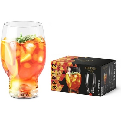 BOHEMIA PR sklen SPRITZ víceúčelová 6 x 500 ml
