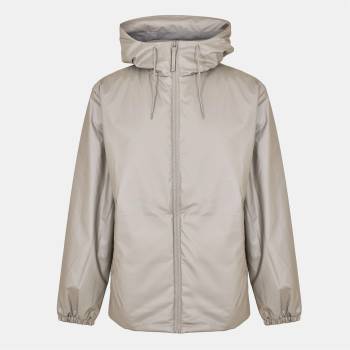 Rains Men's Lohja Insulated Waterproof Hooded Rain Anorak - Nimbus 123