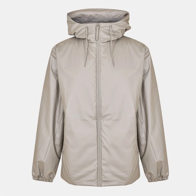 Rains Men's Lohja Insulated Waterproof Hooded Rain Anorak - Nimbus 123