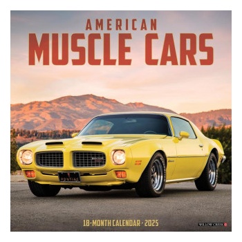 Willow Creek Press Calendars American Muscle Cars 2026 12 X 12 Wall Calendar | Willow Creek Press