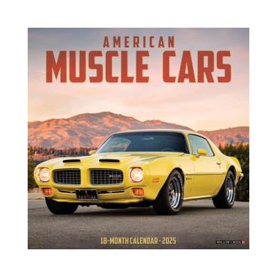 Willow Creek Press Calendars American Muscle Cars 2026 12 X 12 Wall Calendar | Willow Creek Press