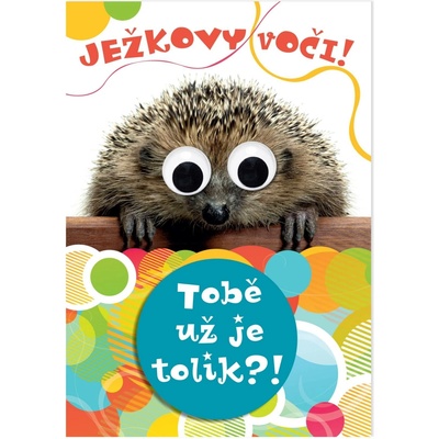 ALBI Narozeninové přání - Ježkovy voči