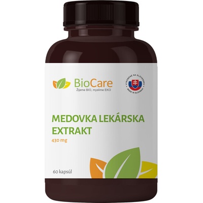 BioCare Medovka Extrakt 430 mg 60 kapsúl