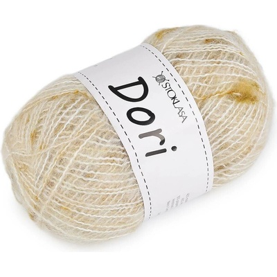 Stoklasa Pletací mohérová příze s nopky Dori 100 g Balení: 1 ks, Varianta: 14 (F014) béžová nejsv. 14 (F014) béžová nejsv.