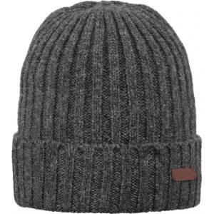 Barts Зимна шапка (beanie) Barts Haakon Turnup Beanie - Charcoal - размер One Size (204-2074-0511)