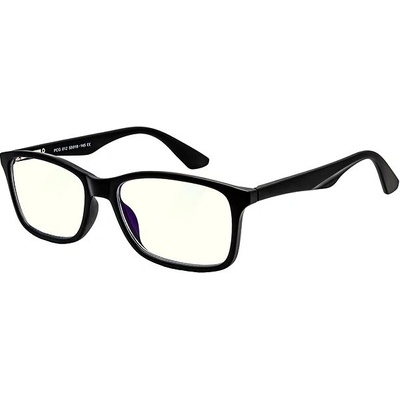 GLASSA Blue Light Blocking Glasses PCG 012, dioptrie +1,00 černá