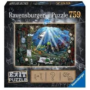 Ravensburger Puzzle Exit In Submarine 759