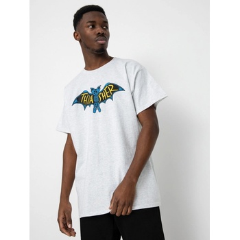 Thrasher Bat Tee ash gray