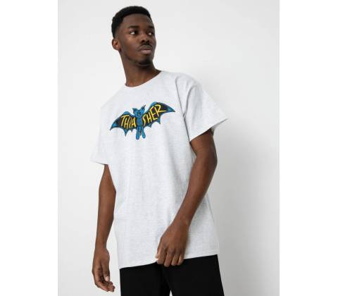 Thrasher Bat Tee ash gray